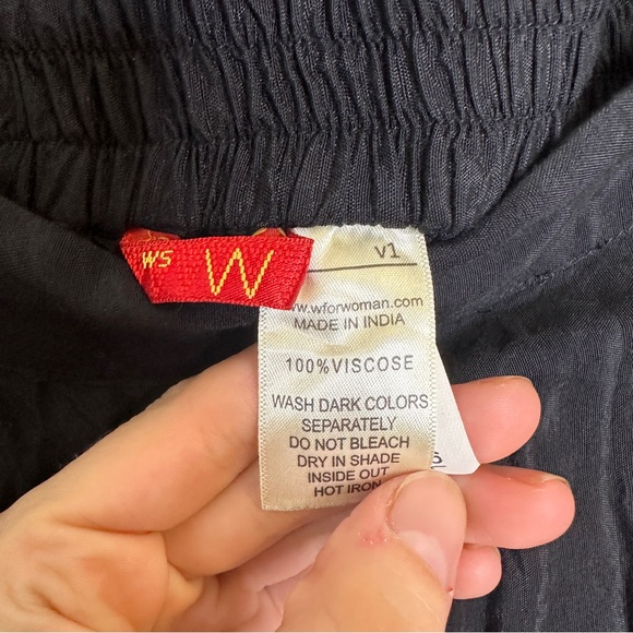 🦋5/20$🦋 black flowy harem pants - Picture 5 of 6